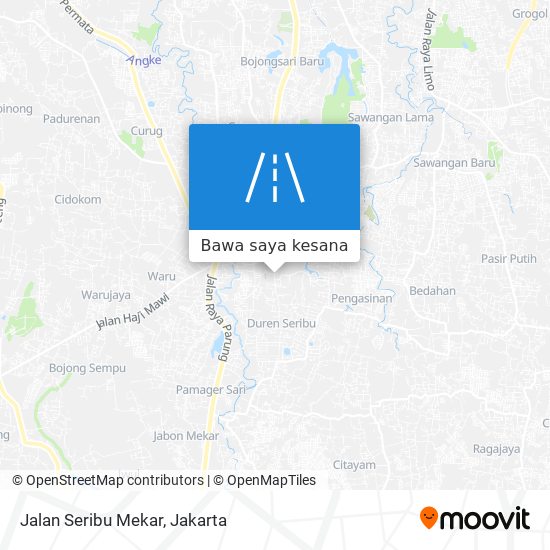 Peta Jalan Seribu Mekar