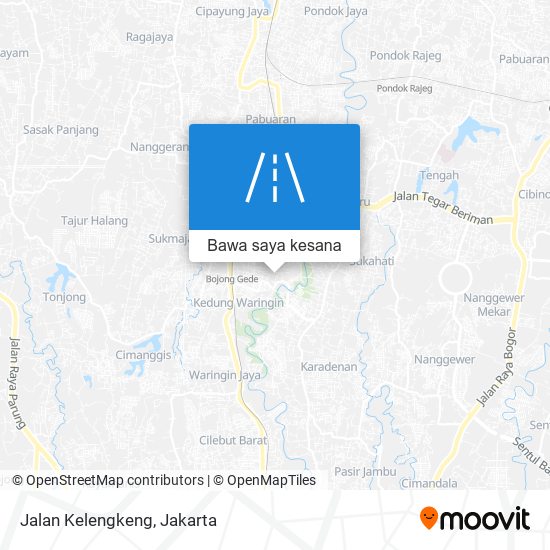 Peta Jalan Kelengkeng