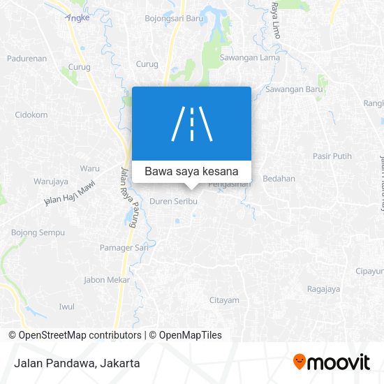 Peta Jalan Pandawa