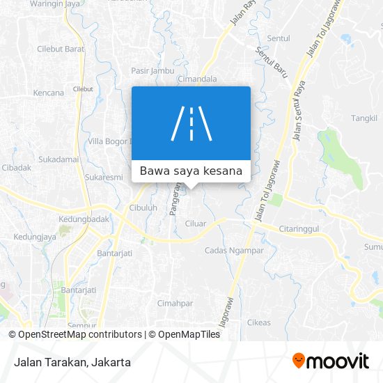 Peta Jalan Tarakan