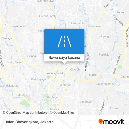 Peta Jalan Bhayangkara