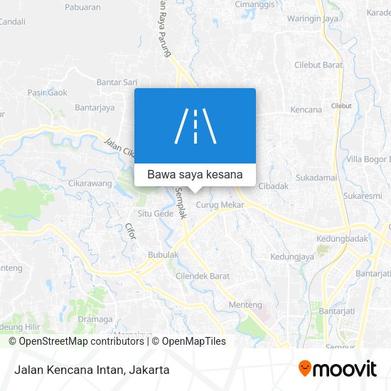 Peta Jalan Kencana Intan