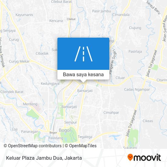 Peta Keluar Plaza Jambu Dua