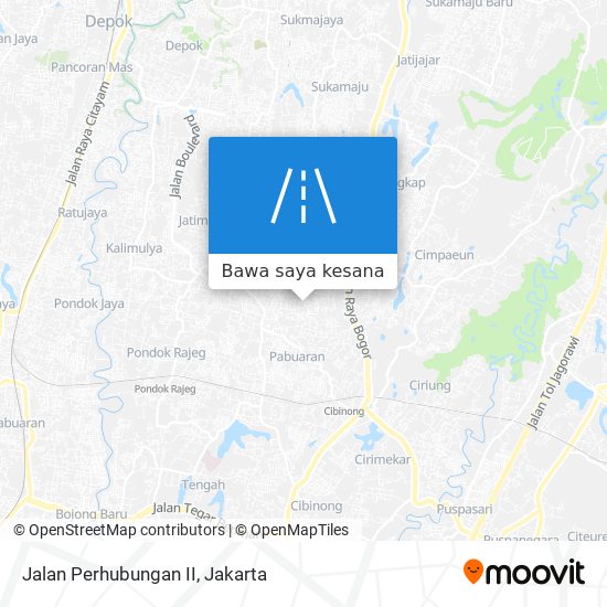 Peta Jalan Perhubungan II