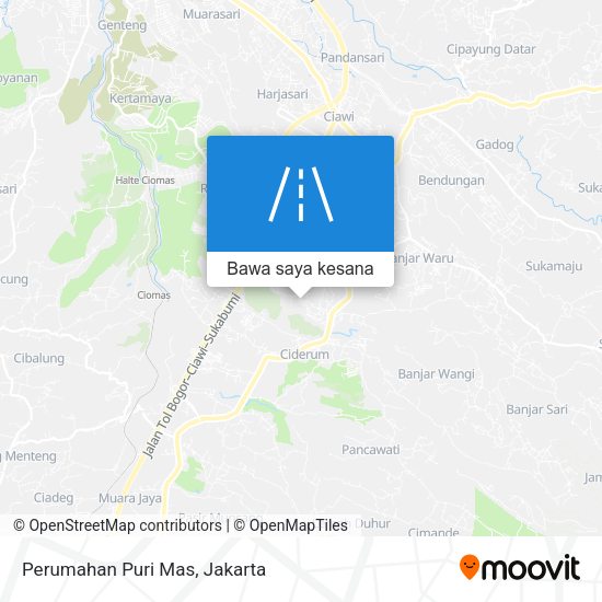 Peta Perumahan Puri Mas