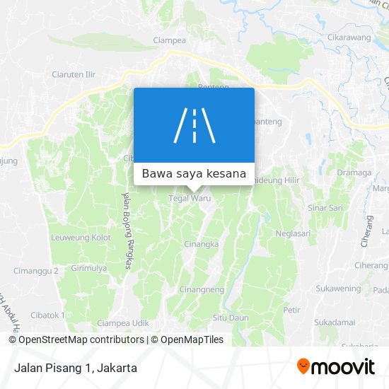 Peta Jalan Pisang 1