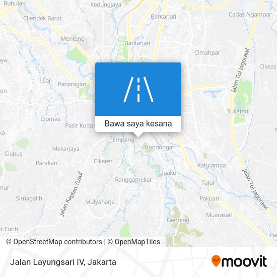 Peta Jalan Layungsari IV