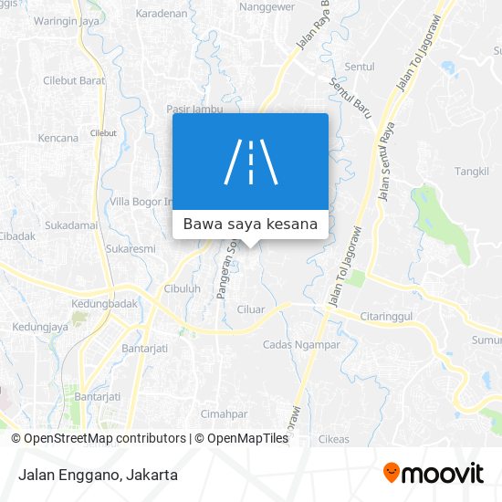 Peta Jalan Enggano