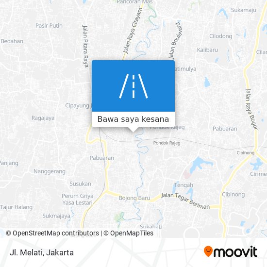 Peta Jl. Melati