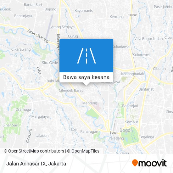 Peta Jalan Annasar IX