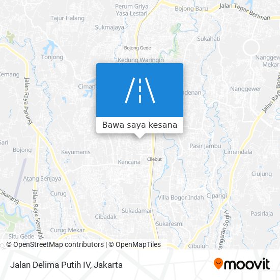 Peta Jalan Delima Putih IV