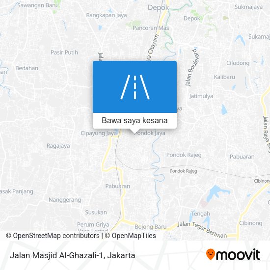 Peta Jalan Masjid Al-Ghazali-1