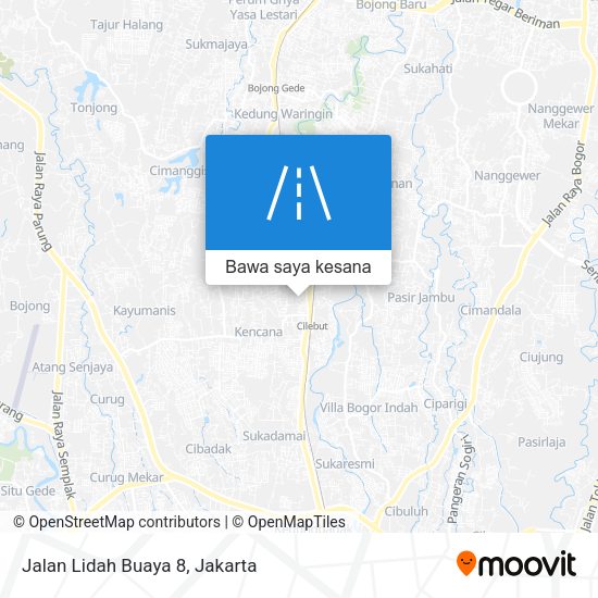 Peta Jalan Lidah Buaya 8