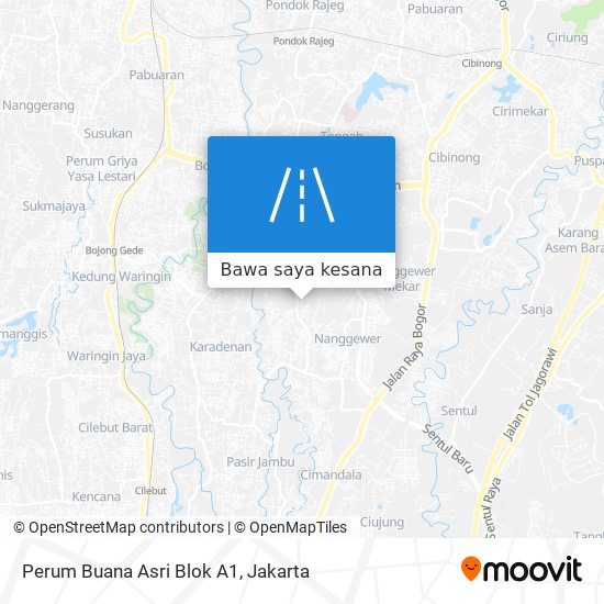 Peta Perum Buana Asri Blok A1