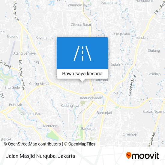 Peta Jalan Masjid Nurquba
