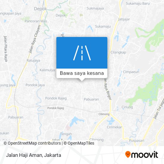 Peta Jalan Haji Aman