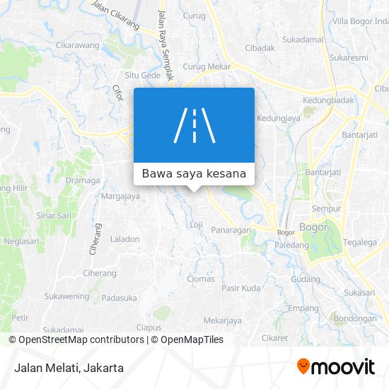 Peta Jalan Melati