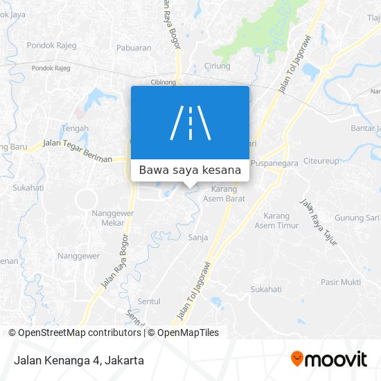 Peta Jalan Kenanga 4