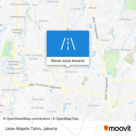 Peta Jalan Majelis Talim