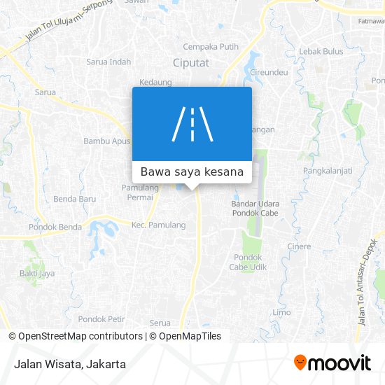 Peta Jalan Wisata