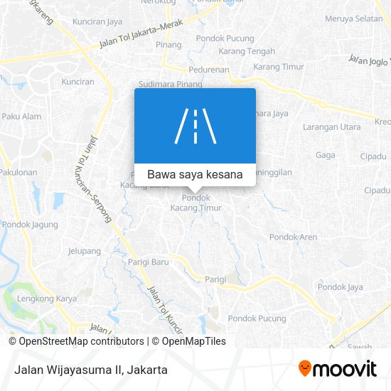 Peta Jalan Wijayasuma II