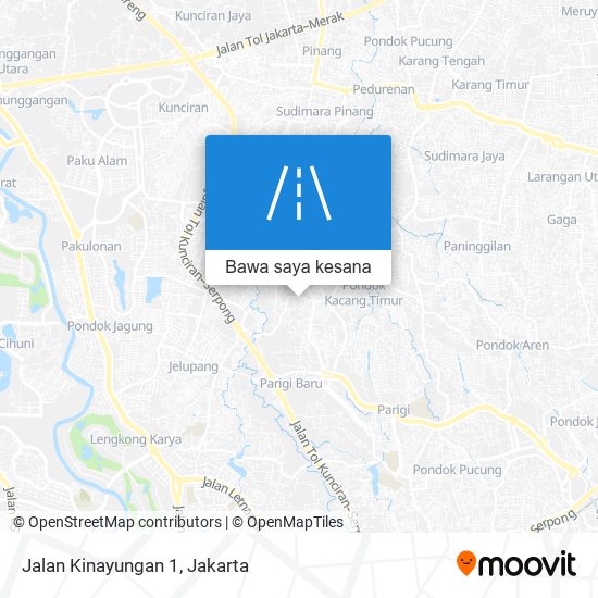 Peta Jalan Kinayungan 1