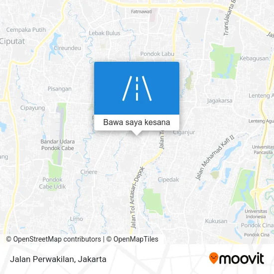 Peta Jalan Perwakilan