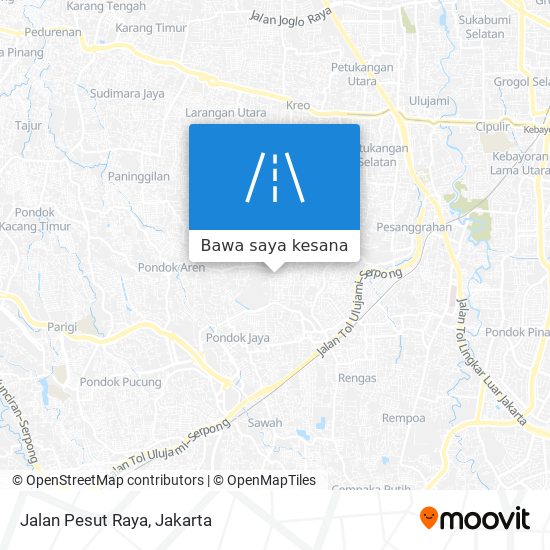 Peta Jalan Pesut Raya