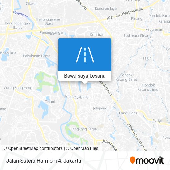 Peta Jalan Sutera Harmoni 4