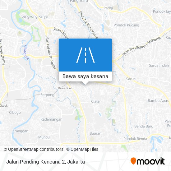 Peta Jalan Pending Kencana 2