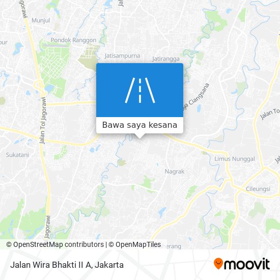 Peta Jalan Wira Bhakti II A