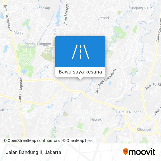 Peta Jalan Bandung II