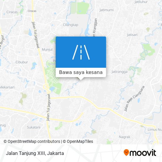 Peta Jalan Tanjung XIII