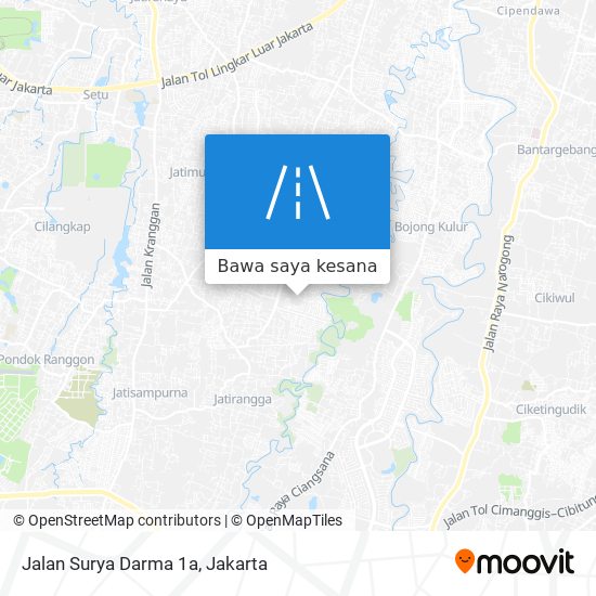 Peta Jalan Surya Darma 1a