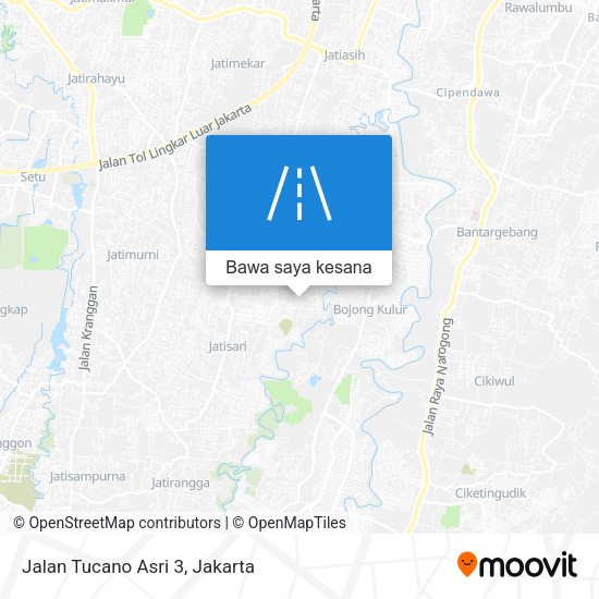 Peta Jalan Tucano Asri 3
