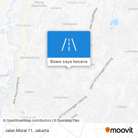 Peta Jalan Murai 11