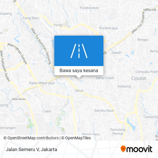 Peta Jalan Semeru V