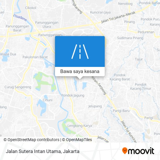 Peta Jalan Sutera Intan Utama