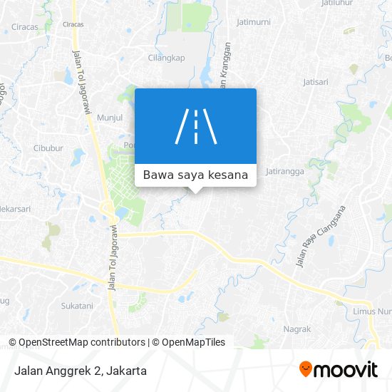 Peta Jalan Anggrek 2