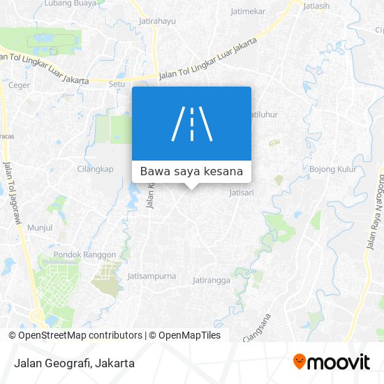 Peta Jalan Geografi