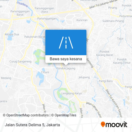 Peta Jalan Sutera Delima 5