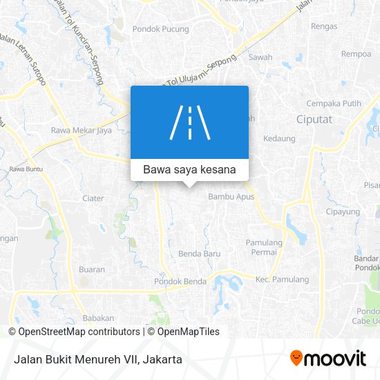 Peta Jalan Bukit Menureh VII