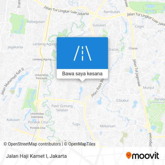 Peta Jalan Haji Kamet I