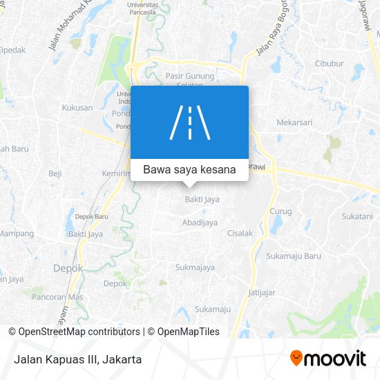 Peta Jalan Kapuas III