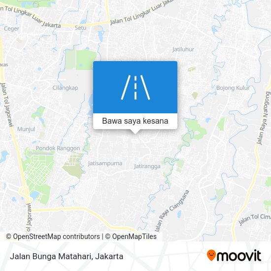 Peta Jalan Bunga Matahari