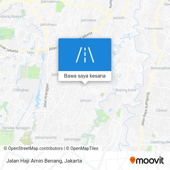 Peta Jalan Haji Arnin Benang