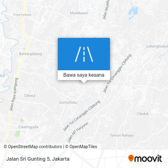 Peta Jalan Sri Gunting 5