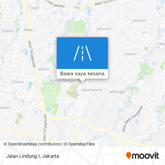 Peta Jalan Lindung I