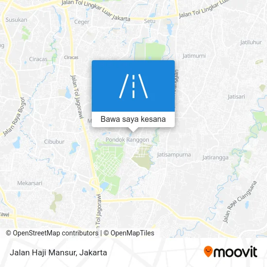 Peta Jalan Haji Mansur