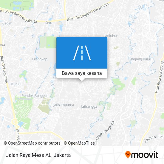 Peta Jalan Raya Mess AL